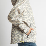 Rain Jacket leo splashes grey/sand - VIVI MARI