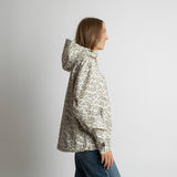 Rain Jacket leo splashes grey/sand - VIVI MARI