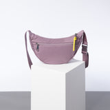 Padded Hip Bag medium - ash plum