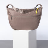 Padded Hip Bag oversized - dark mushroom