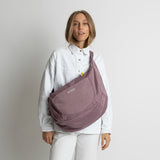 Padded Hip Bag oversized - ash plum