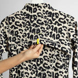 Activewear Jacket leo splashes black/sand