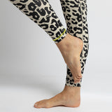Activewear Leggings leo splashes black/sand