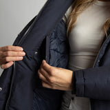 Winter Parka navy/leo navy-olive