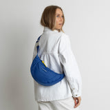 Padded Hip Bag medium - blue