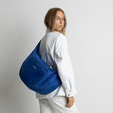 Padded Hip Bag oversized - blue
