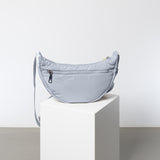 Padded Hip Bag medium - ash blue