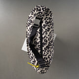 Padded Hip Bag oversized - leo splashes black/sand