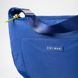 Padded Hip Bag oversized - blue