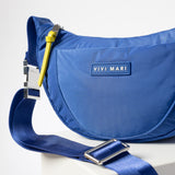 Padded Hip Bag medium - blue