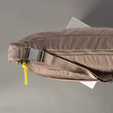 Padded Hip Bag oversized - dark mushroom