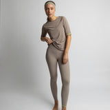 Activewear Half Sleeve T-Shirt mushroom