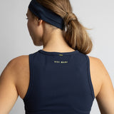Activewear Top cropped navy