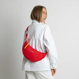 Padded Hip Bag medium - true red