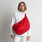 Padded Hip Bag oversized - true red