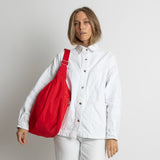 Padded Hip Bag oversized - true red