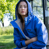 Rain Parka blue/stone