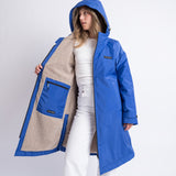 Rain Parka blue/stone