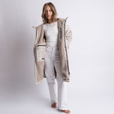 Rain Parka leo stone-sand/stone