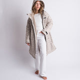 Rain Parka leo stone-sand/stone