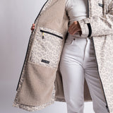 Rain Parka leo stone-sand/stone