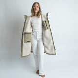 Rain Parka pale olive/sand
