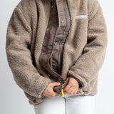 Reversible Bomber Jacket - dark mushroom/mushroom