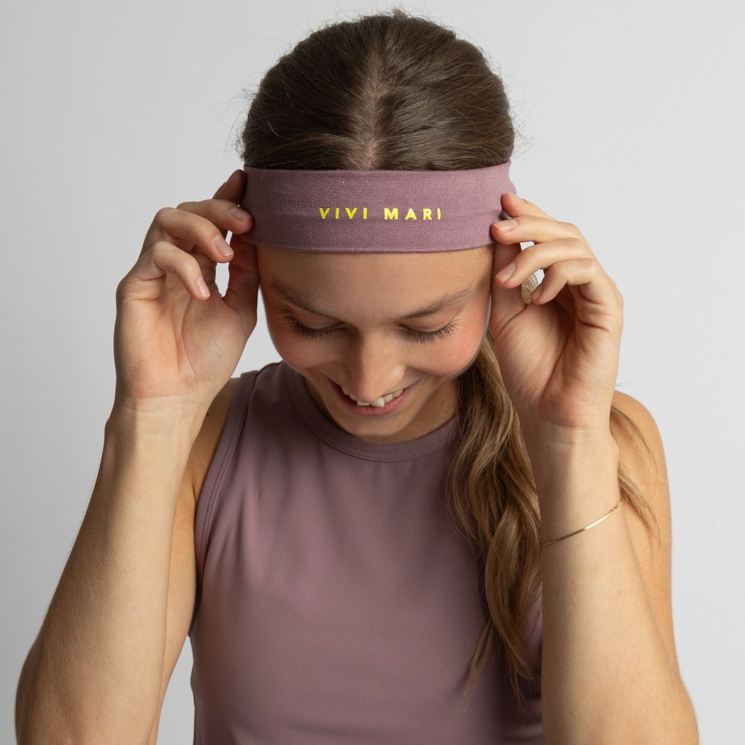 Activewear Headband ash plum - VIVI MARI