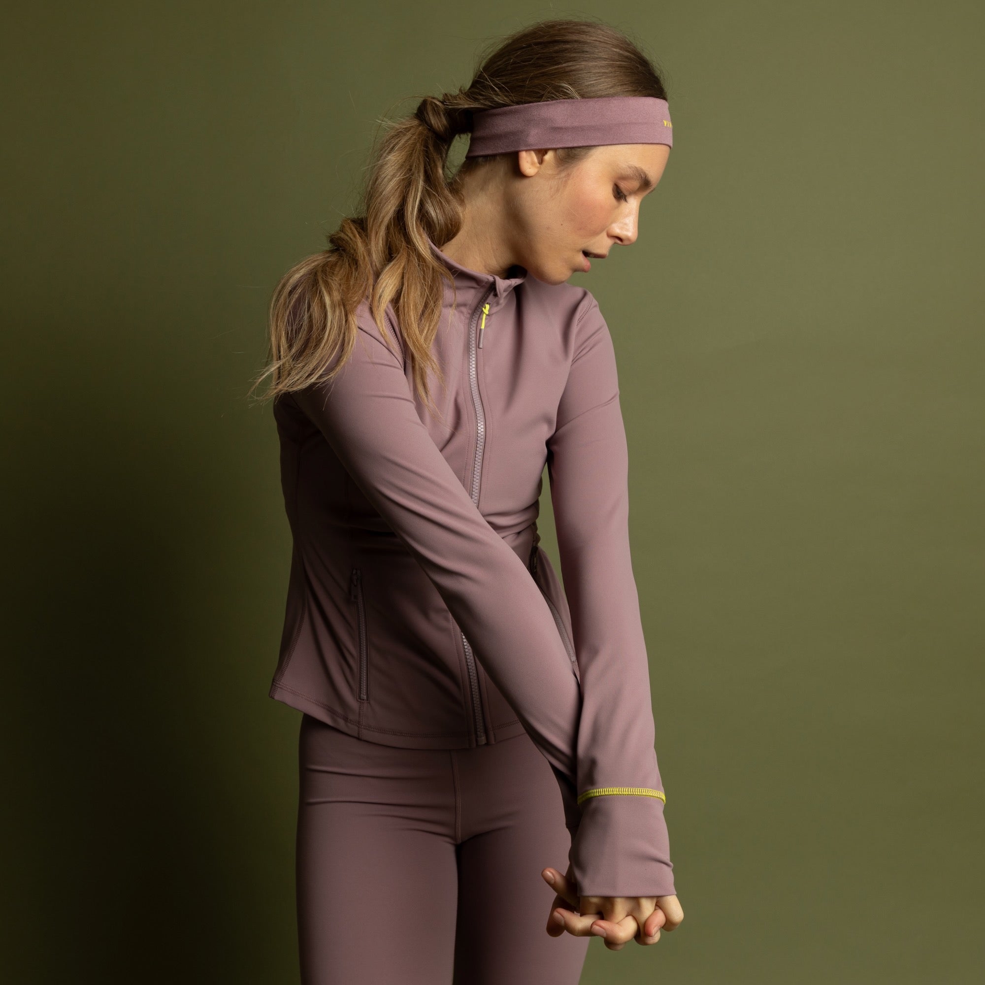 Activewear Headband ash plum - VIVI MARI