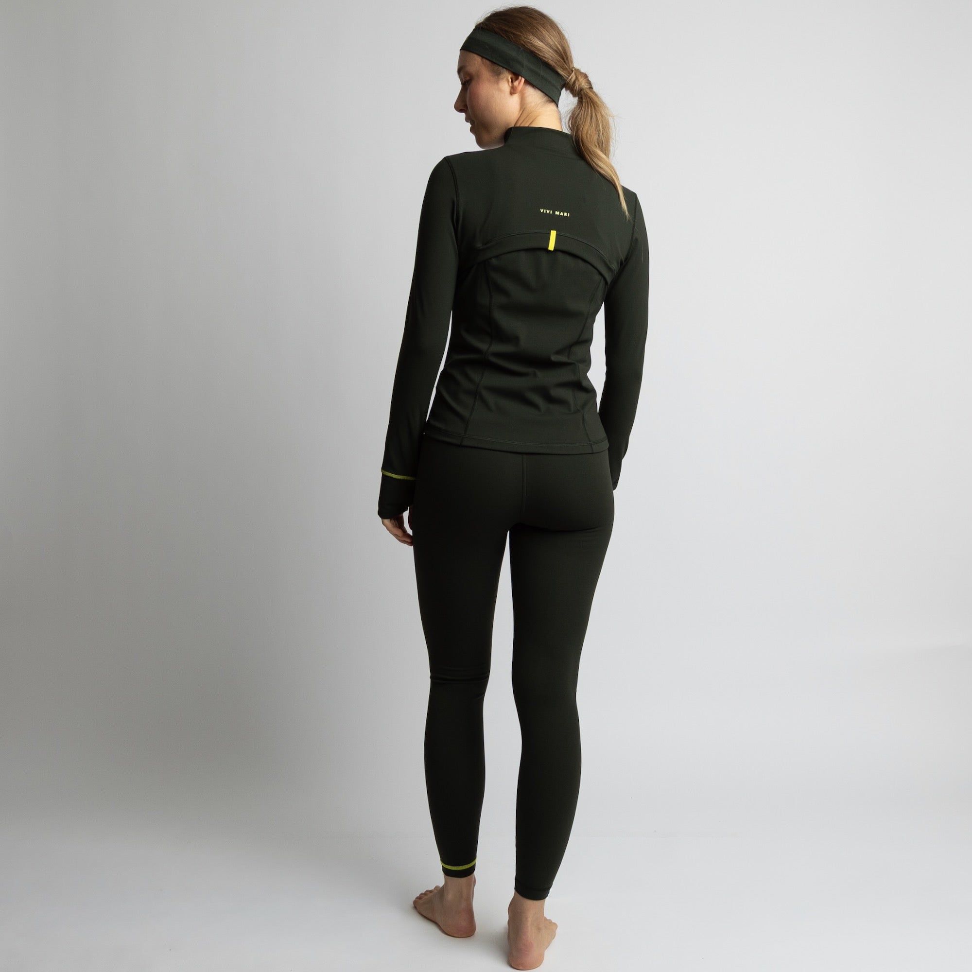 Activewear Jacket deep olive - VIVI MARI