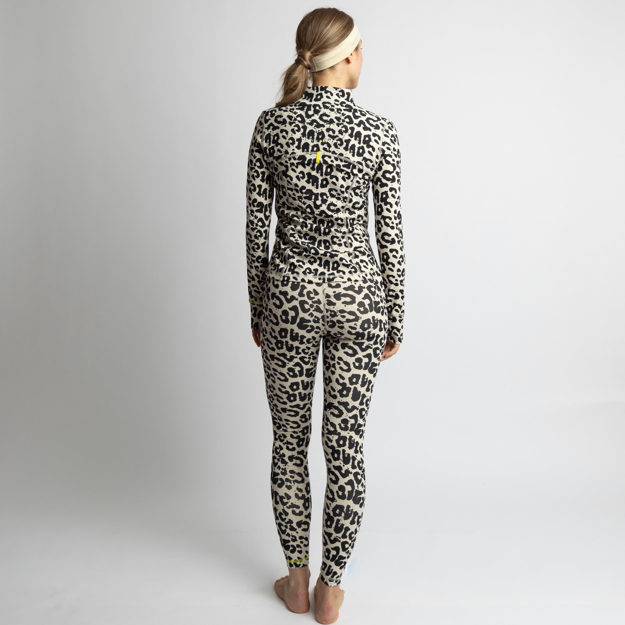 Activewear Jacket leo splashes black/sand - VIVI MARI