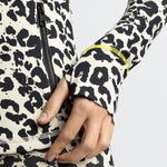 Activewear Jacket leo splashes black/sand - VIVI MARI