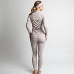 Activewear Jacket leo splashes lavender/grey - VIVI MARI