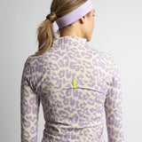Activewear Jacket leo splashes lavender/grey - VIVI MARI
