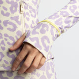 Activewear Jacket leo splashes lavender/grey - VIVI MARI