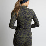 Activewear Jacket leo splashes navy/olive - VIVI MARI