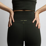 Activewear Leggings deep olive - VIVI MARI