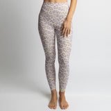 Activewear Leggings leo splashes lavender/grey - VIVI MARI