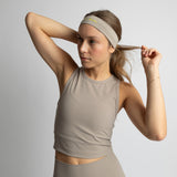 Activewear Top cropped mushroom - VIVI MARI