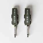 Baby Stroller Hooks 2x - Set - olive - VIVI MARI