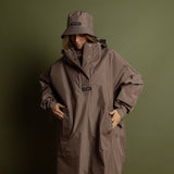 Bucket Hat solid dark mushroom - VIVI MARI