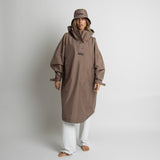 Bucket Hat solid dark mushroom - VIVI MARI