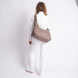 Buckle Bag medium - dark mushroom - VIVI MARI