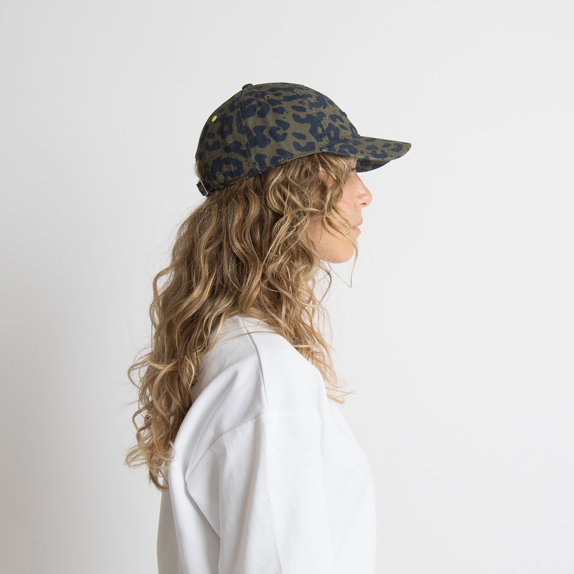 Cap leo splashes navy - olive/navy - VIVI MARI