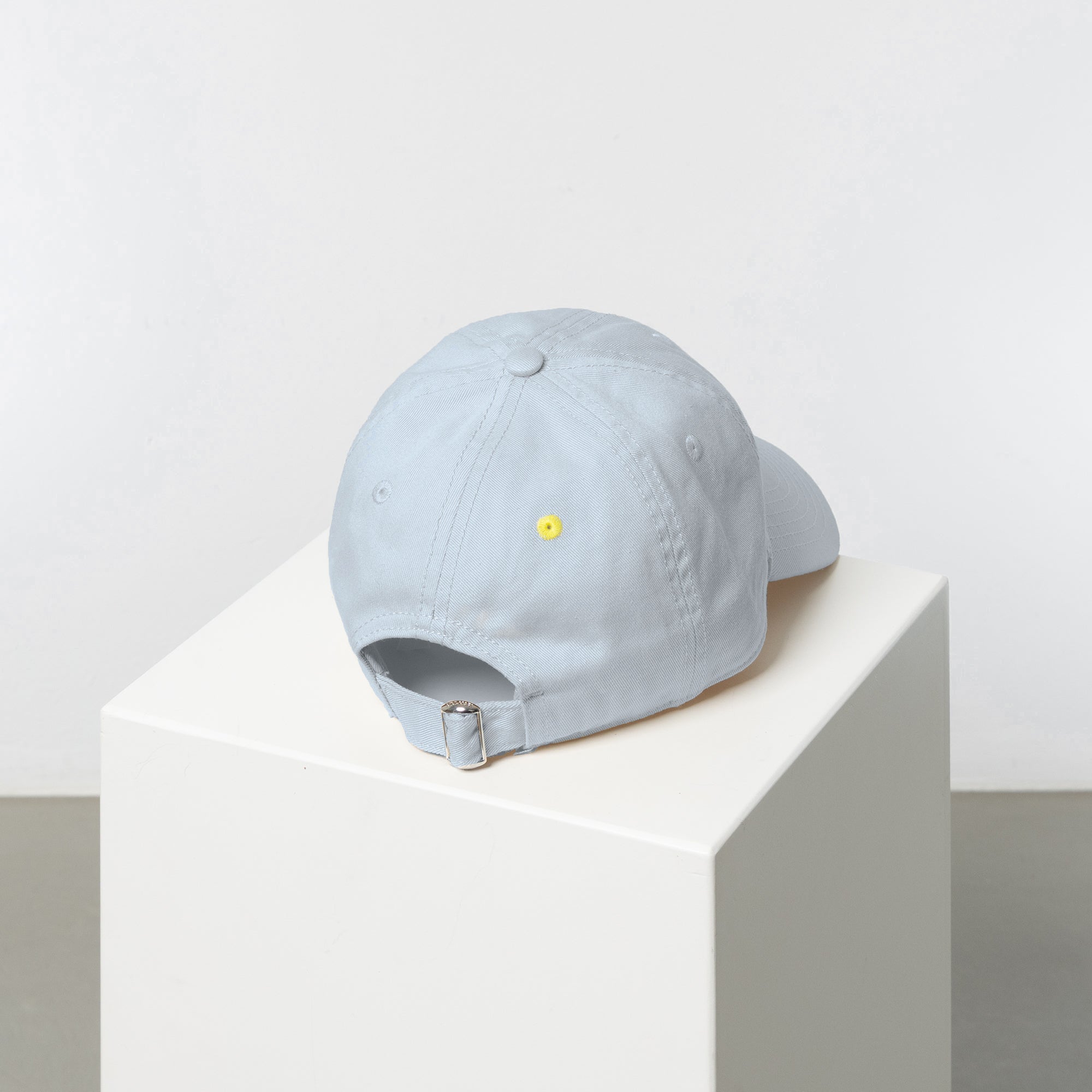Cap solid ash blue/white - VIVI MARI