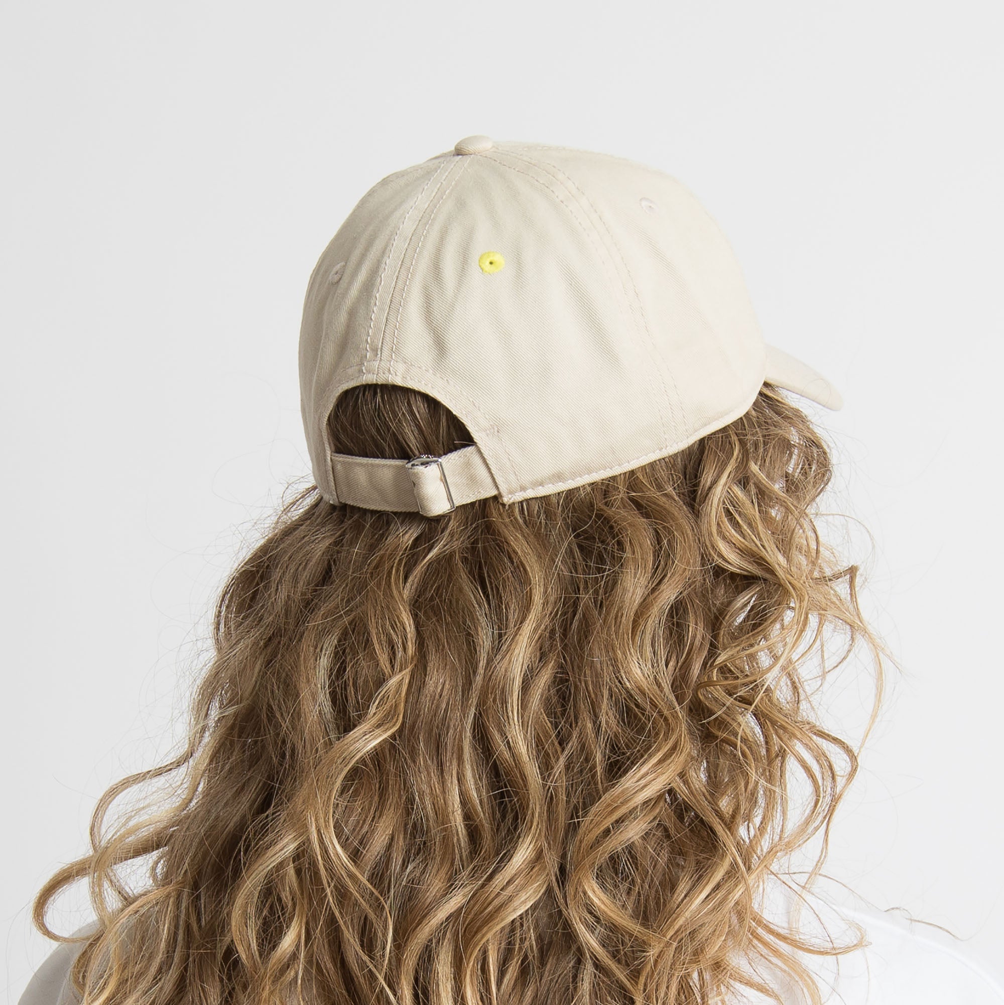 Cap solid sand/yellow - VIVI MARI