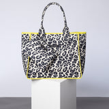 Carry All Bag - leo splashes black/sand - VIVI MARI