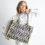 Carry All Bag - leo splashes black/sand - VIVI MARI