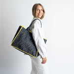 Carry All Bag - leo splashes navy/olive - VIVI MARI