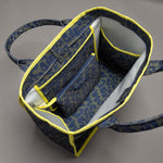 Carry All Bag - leo splashes navy/olive - VIVI MARI
